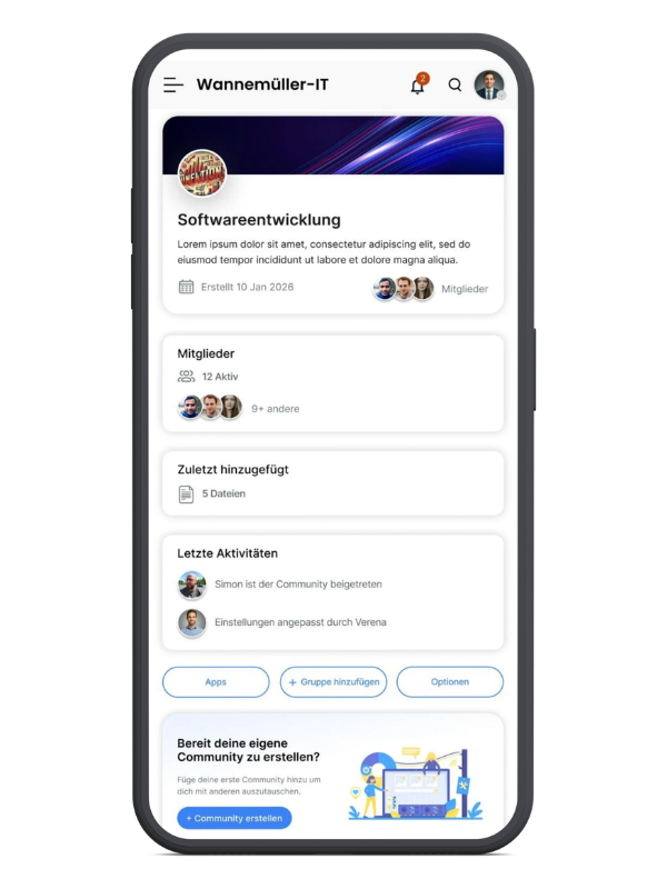 Appentwicklung Paderborn - Wannem&uuml;ller IT